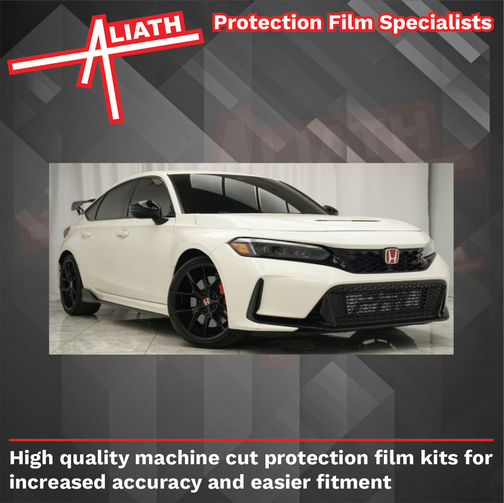 Honda Civic Type R (FL5) 2022-Present, Bonnet & Wings CLEAR Paint Prot ...