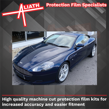 Aston Martin DB9 2004-2012, Rear Bumper Arches CLEAR Paint Protection