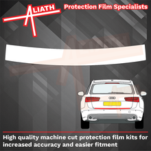 Audi A6 / S6 / RS6 ESTATE (Type 4G) 2012-2019, Rear Bumper CLEAR Scratch Protection