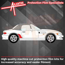 BMW Z3 (Type E36/7 / E36/8) 1995-2002, Rear QTR arch CARBON Paint Protection