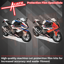 BMW Motorcycle S1000RR 2019-Present, Front Nose CLEAR Paint Protection