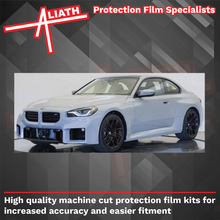 BMW 2-Series M2 (Type G42) 2022-, Rear Bumper Upper BLACK Paint Protection