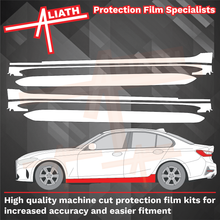 BMW M3 (Type G80) 2020-Present, Side Sill Skirt Trims CLEAR Paint Protection