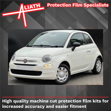 Fiat 500 2008-2016, Front Side Sill Panel Sections CLEAR Paint Protection