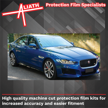 Jaguar XE Sport 2015-Present, Side Sill Skirt Trim Rear CLEAR Paint Protection