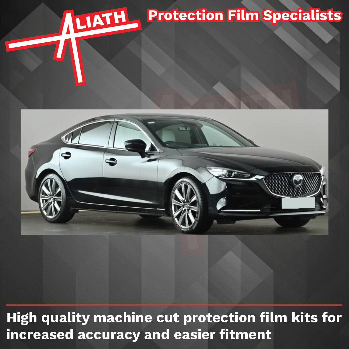 Mazda 6 2013-Present, Rear Wing Arches CLEAR Paint Protection – Aliath