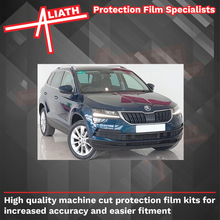 Skoda Karoq 2017-Present, Rear Bumper Upper CLEAR / TRANSPARENT Scratch Protection