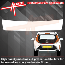 Toyota Aygo 2022-Present, Rear Bumper Upper CLEAR Paint Protection