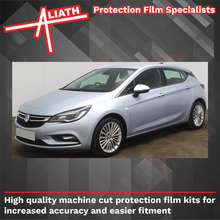 Vauxhall Astra (Type K) 2015-2021, Rear Bumper Upper CARBON Paint Protection