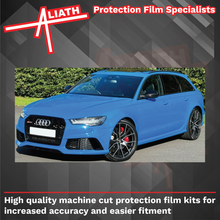 Audi A6 / S6 / RS6 ESTATE (Type 4G) 2012-2019, Rear Bumper CLEAR Scratch Protection