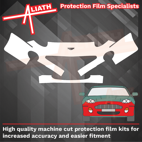 Aston Martin DB7 1994-2004, Front Bumper CLEAR Paint Protection