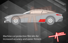 Aston Martin DB11 2016-Present, Rear Sill Skirt CLEAR Paint Protection