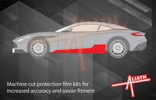 Aston Martin DB11 2016-Present, Side Sill Skirt Trims CLEAR Paint Protection