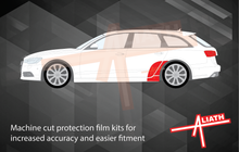 Audi A6 (Type 4K) 2019-Present, Rear Arches CLEAR Paint Protection