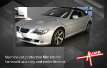 BMW 6-Series & M6 (Type E63 / E64) 2003-2011, Rear Bumper Upper BLACK Paint Protection