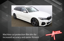 BMW 3-Series Estate (Type G21) 2019-Present, Rear Bumper Upper CLEAR Scratch Protection