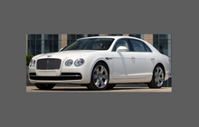 Bentley Flying Spur 2014-Present, Bonnet & Wings Front Sections CLEAR Paint Protection