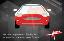 Jaguar XKR (X150) 2007-2010, Front Bumper CLEAR Paint Protection