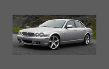 Jaguar XJ (X350) 2007-2009, Front Bumper CLEAR Paint Protection