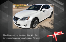 Lexus IS 2005-2012, Rear QTR Lower Arches CARBON Paint Protection