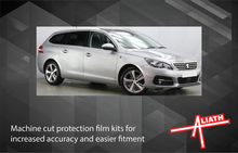 Peugeot 308 SW (Type MK2) 2014-2021, Rear Bumper Upper BLACK Paint Protection