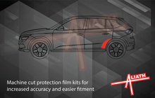 Skoda Kodiaq 2017-Present, Rear Door Arches CLEAR Paint Protection