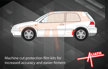 Volkswagen Golf 3 Door (MK4) 1997-2003 , Rear QTR Arch CLEAR Paint Protection
